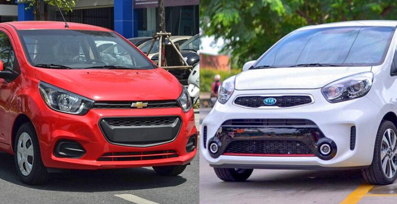 So sánh Kia Morning và Chevrolet Spark