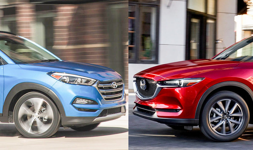 So sánh Mazda CX-5 và Hyundai Tucson