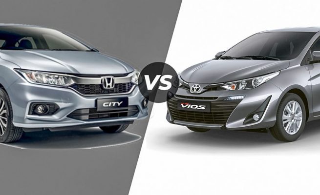 So sánh xe Honda City và Toyota Vios