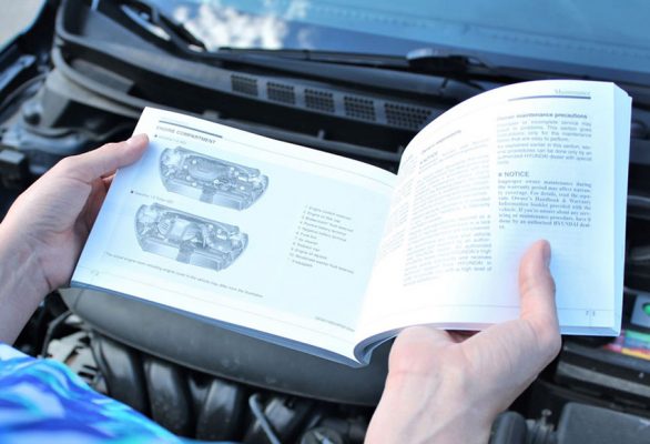 Sách hướng dẫn sử dụng xe ô tô và điều quan trọng cần biết