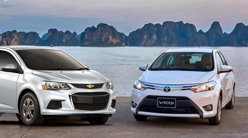 So sánh Chevrolet Aveo và Toyota Vios