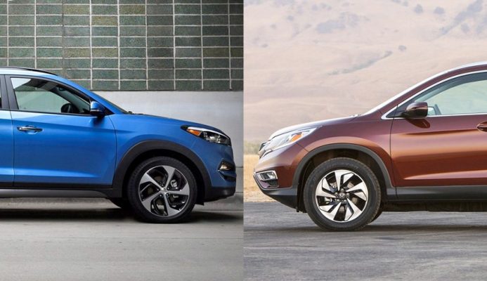 So sánh Honda CR-V và Hyundai Tucson