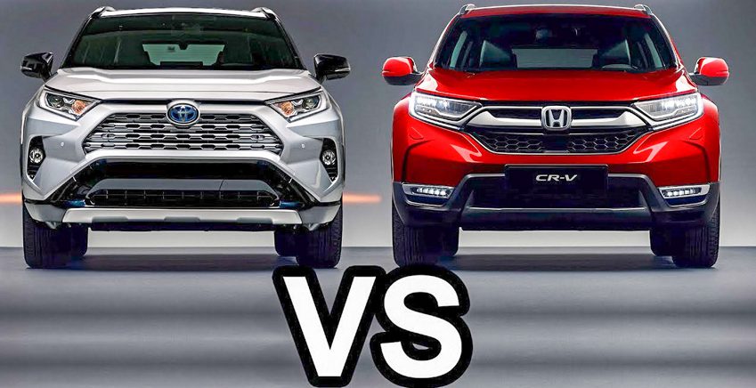 So sánh Honda CR-V và Toyota RAV4
