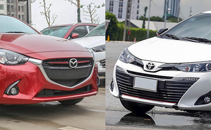So sánh Mazda 2 và Toyota Vios