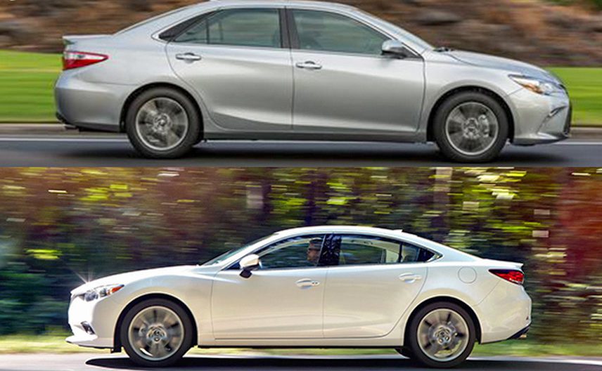 So sánh Mazda 6 và Toyota Camry