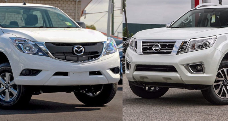 So sánh Mazda BT-50 và Nissan Navara