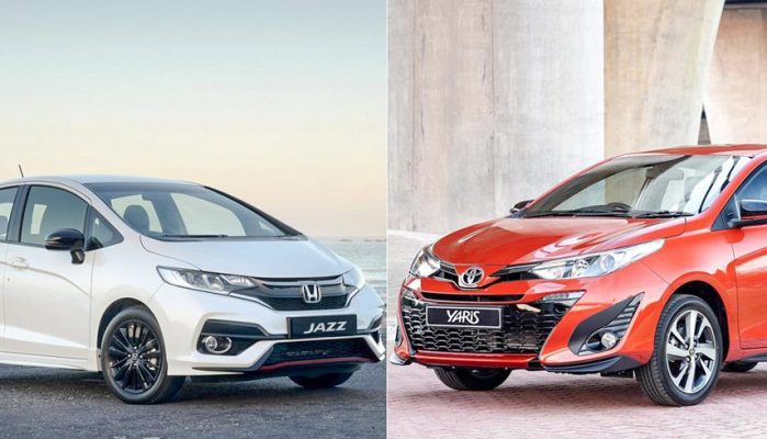So sánh xe Honda Jazz và Toyota Yaris
